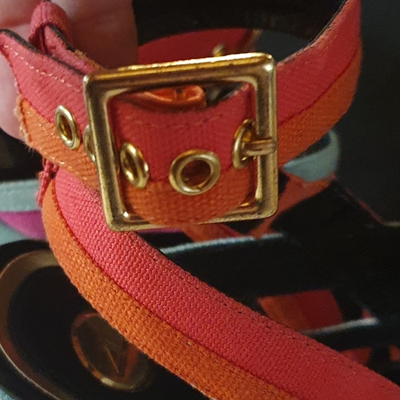 Size 7 Zu colourful wedges - Picture 8 of 8